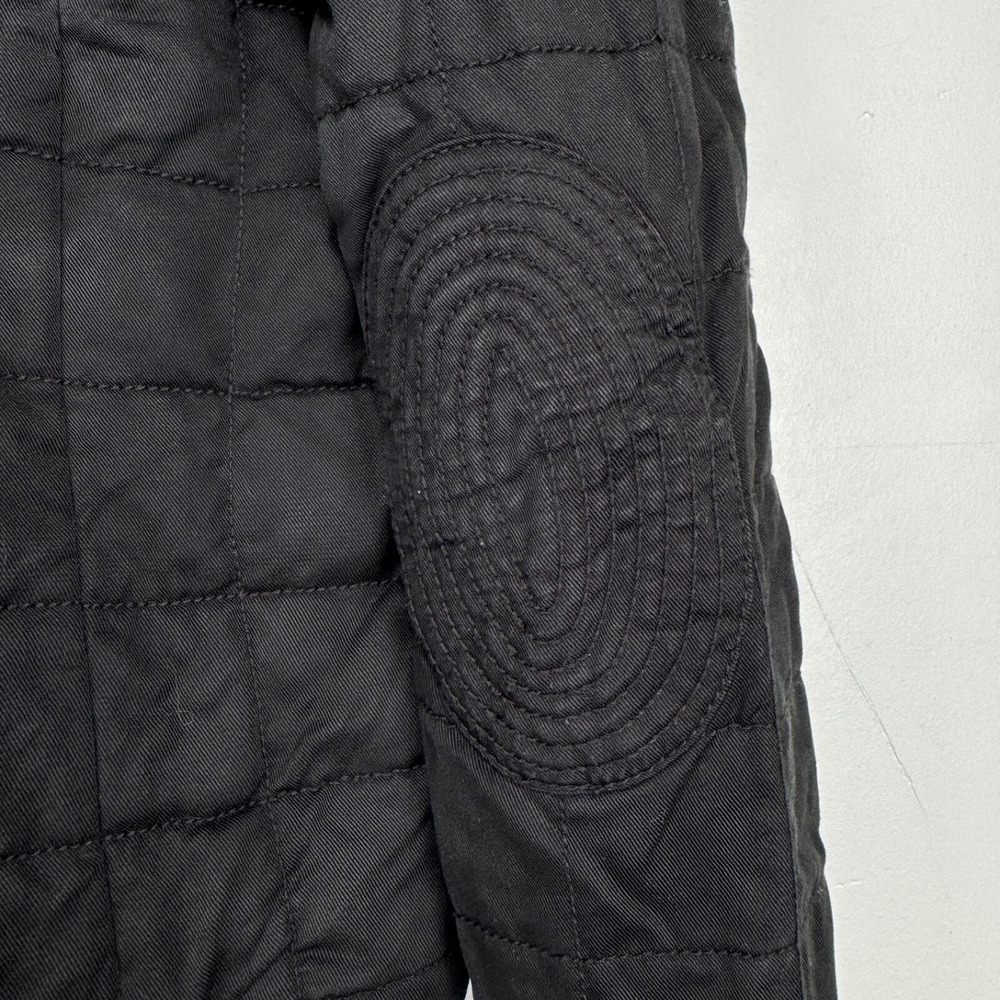 Wilfred Two Dauphine Bomber Jacket Women Size 2 Black Quilted Zip Tencel - Picture 8 of 11